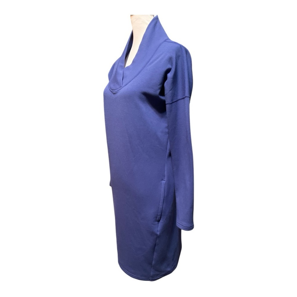 Athleta Soft Tech Wool Blend Sweatshirt Dress Size S - Picture 2 of 7